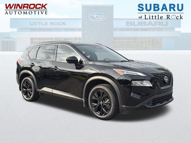 Super Black 2023 Nissan Rogue SUV / Crossover Front-Wheel Drive Continuously Variable Transmission