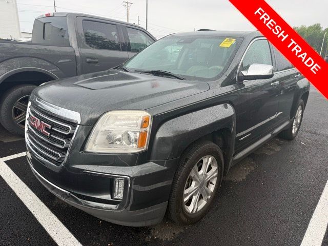 Graphite Gray Metallic 2017 GMC Terrain SLT SUV / Crossover Front-Wheel Drive 6-Speed Automatic