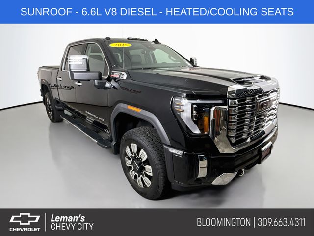 Onyx Black 2025 GMC Sierra 3500HD Pickup Truck Four-Wheel Drive Automatic