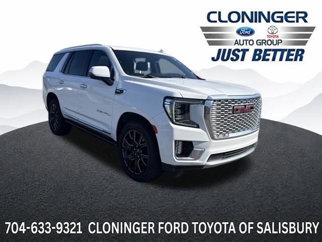 Summit White 2023 GMC Yukon SUV / Crossover Four-Wheel Drive