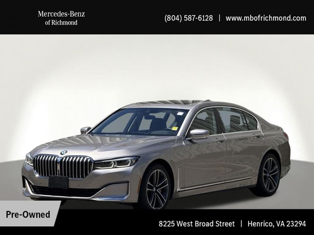 Cashmere Silver Metallic 2022 BMW 7 Series 750i xDrive AWD Sedan All-Wheel Drive 8-Speed Automatic