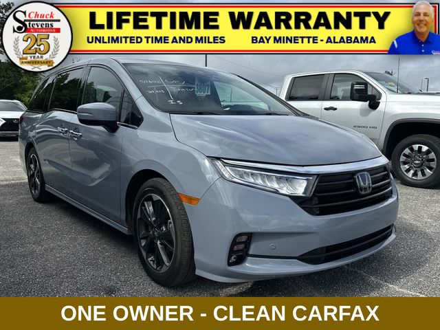 Sonic Gray Pearl 2024 Honda Odyssey Elite FWD Minivan Front-Wheel Drive Automatic