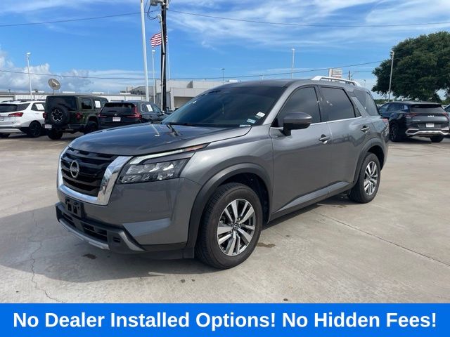 2025 Nissan Pathfinder SL Gray at Bravo Nissan