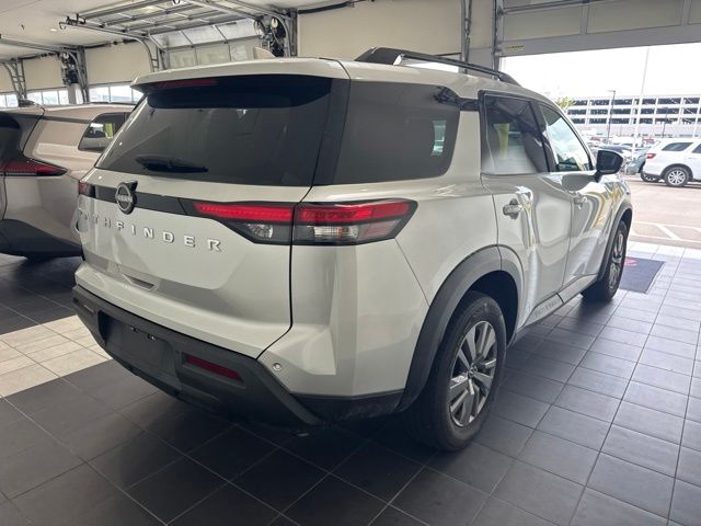 2025 Nissan Pathfinder SV Silver at South Houston Nissan