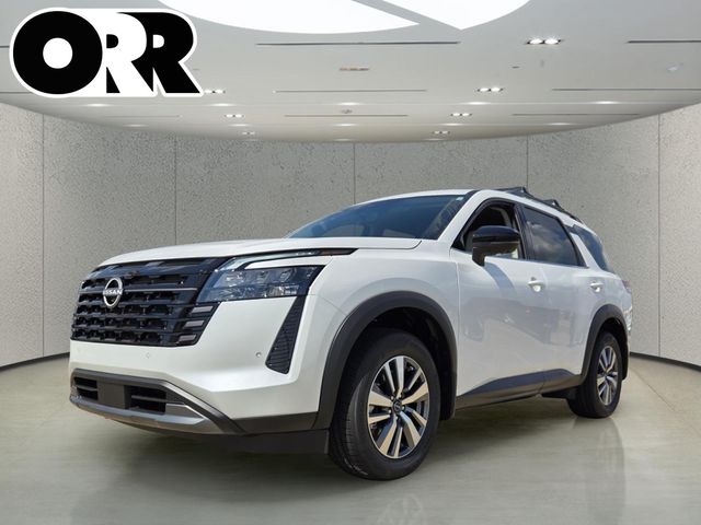 White Pearl 2026 Nissan Pathfinder SUV / Crossover Front-Wheel Drive 9-Speed Automatic