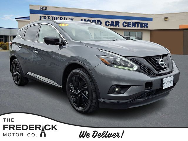 Gray (Gun Metallic) 2018 Nissan Murano SUV / Crossover All-Wheel Drive Continuously Variable Transmission