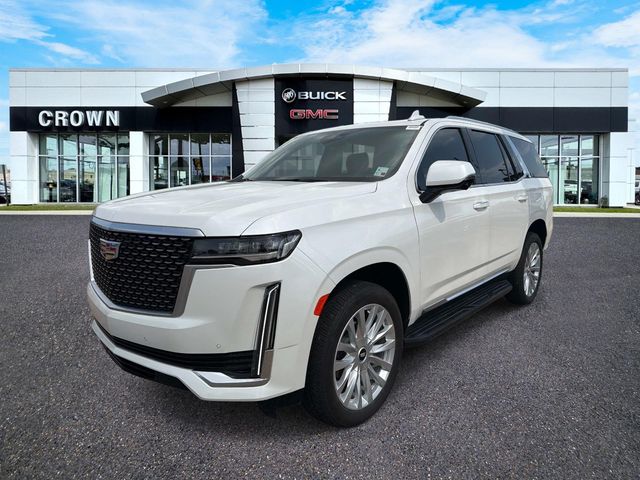 Crystal White 2023 Cadillac Escalade SUV / Crossover Rear-Wheel Drive Automatic