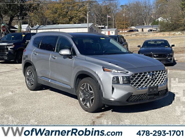 Shimmering Silver 2023 Hyundai Santa Fe Limited FWD SUV / Crossover Front-Wheel Drive Automatic