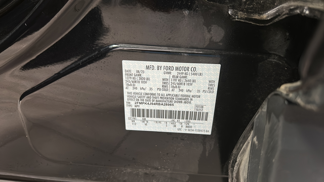 Used 2024 Black Metallic Ford SEL image 27