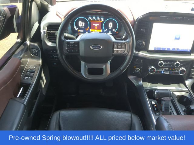 Used 2022 Agate Black Metallic Ford Lariat image 37