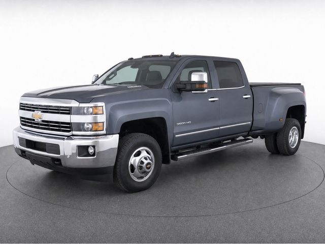 Slate Gray Metallic 2015 Chevrolet Silverado 3500HD Pickup Truck Four-Wheel Drive 6-Speed Automatic