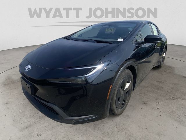 Midnight Black Metallic 2025 Toyota Prius Hatchback Front-Wheel Drive Continuously Variable Transmission