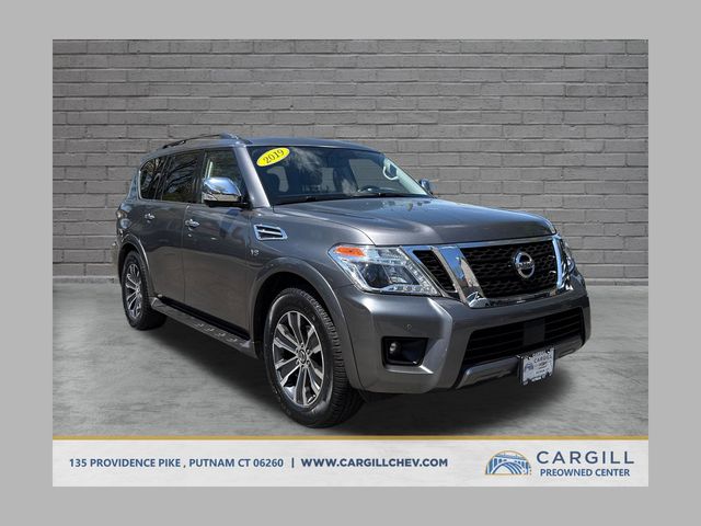 Gray (Gun Metallic) 2019 Nissan Armada SUV / Crossover Four-Wheel Drive 7-Speed Automatic