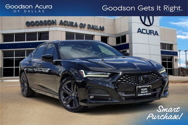 used 2023 Acura TLX car, priced at $35,900