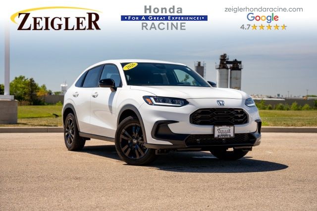 Platinum White Pearl 2026 Honda HR-V SUV / Crossover All-Wheel Drive Continuously Variable Transmission