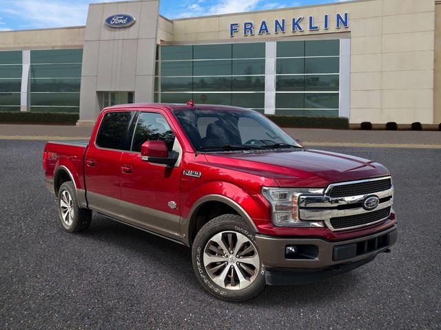 Ruby Red Metallic 2019 Ford F-150 King Ranch SuperCrew 4WD Pickup Truck Four-Wheel Drive Automatic