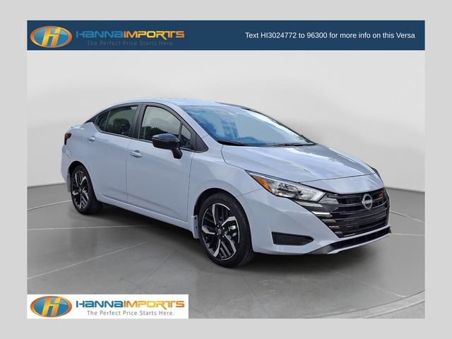 Gray Sky Pearl 2025 Nissan Versa Sedan Front-Wheel Drive Continuously Variable Transmission