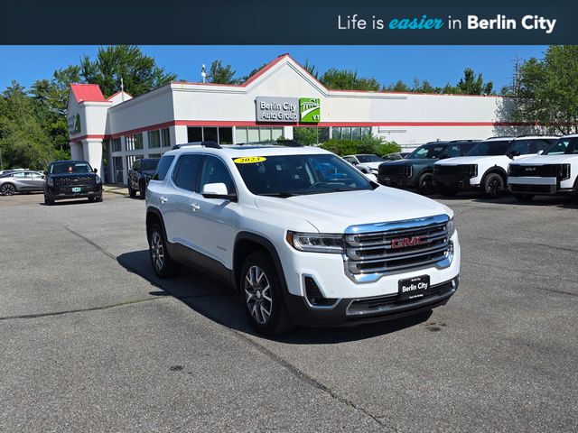 Summit White 2023 GMC Acadia SUV / Crossover Four-Wheel Drive 9-Speed Automatic