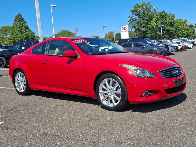Vibrant Red 2013 INFINITI G37 Coupe Rear-Wheel Drive 7-Speed Automatic