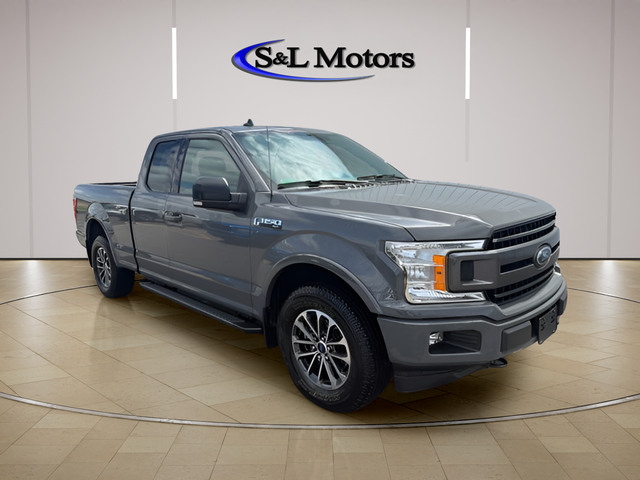 Gray (Lead Foot) 2018 Ford F-150 XLT SuperCab 4WD Pickup Truck Four-Wheel Drive Automatic