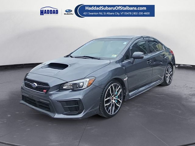Magnetite Gray Metallic 2021 Subaru WRX STI Limited AWD with Low Profile Spoiler Sedan All-Wheel Drive 6-Speed Manual