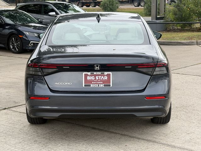 2024 Honda Accord LX Gray at Classic Elite Chevrolet Sugar Land