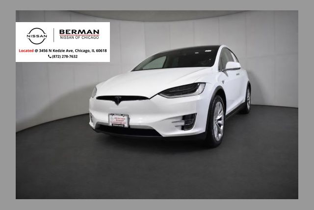 Pearl White Multi-Coat 2016 Tesla Model X SUV / Crossover 1-Speed Automatic