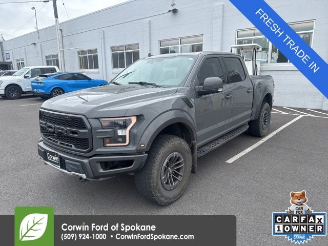 Gray (Lead Foot) 2020 Ford F-150 Raptor SuperCrew 4WD Pickup Truck Four-Wheel Drive Automatic