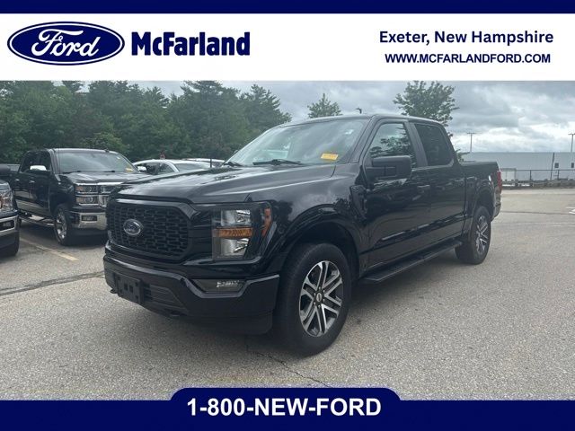 Black Metallic 2023 Ford F-150 Pickup Truck Four-Wheel Drive Automatic
