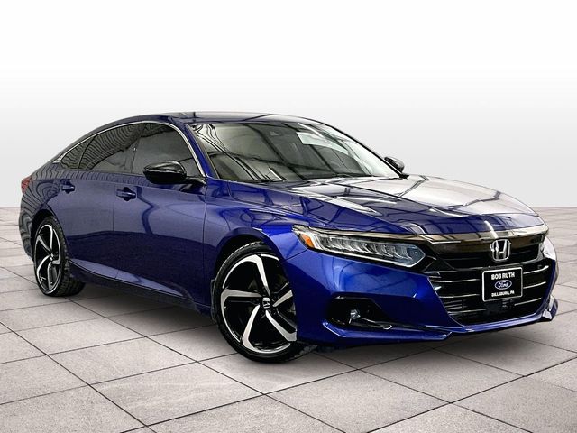 2021 Honda Accord Sport Special Edition Blue at Honda North