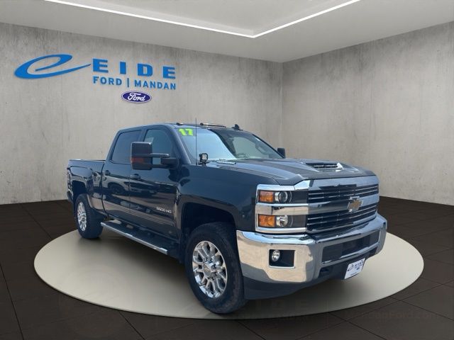 Gray (Graphite Metallic) 2017 Chevrolet Silverado 3500HD Pickup Truck Four-Wheel Drive 6-Speed Automatic