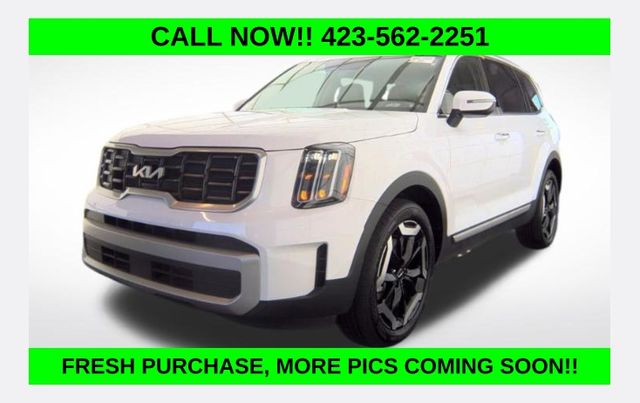 Glacial White Pearl 2025 Kia Telluride SUV / Crossover Front-Wheel Drive 8-Speed Automatic