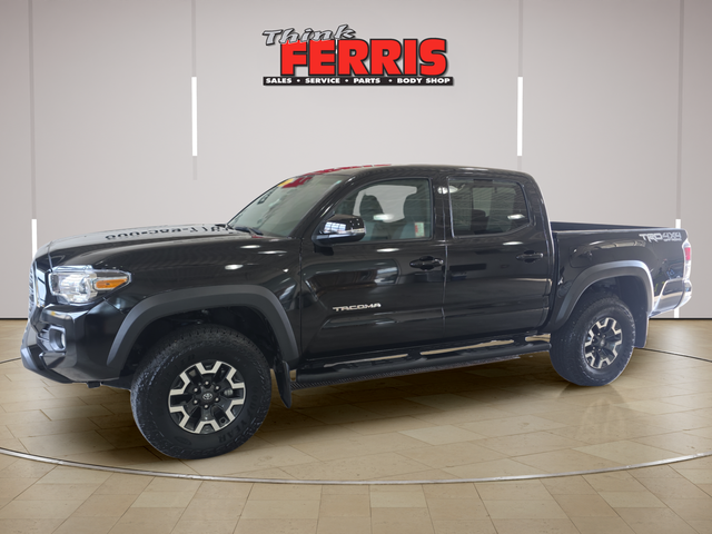 Black 2023 Toyota Tacoma TRD Off Road Double Cab 4WD Pickup Truck Four-Wheel Drive 6-Speed Automatic