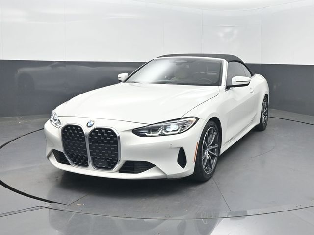 Alpine White 2024 BMW 4 Series Convertible Rear-Wheel Drive 8-Speed Automatic