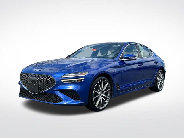 Mallorca Blue 2022 Genesis G70 2.0T RWD Sedan Rear-Wheel Drive 8-Speed Automatic