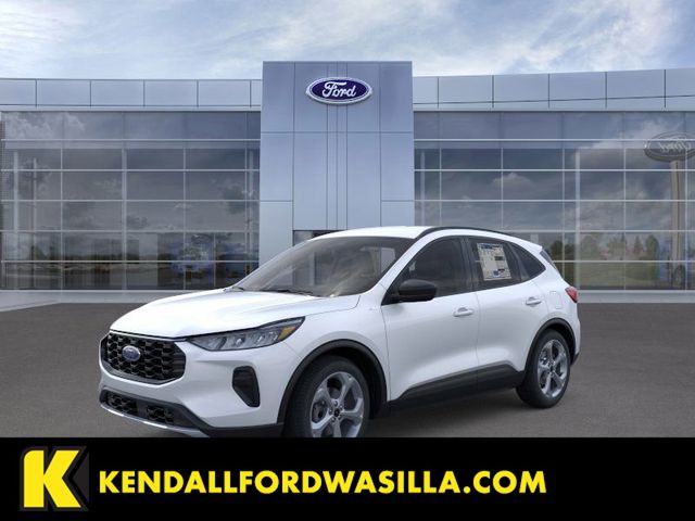 Silver Metallic 2025 Ford Escape ST-Line AWD SUV / Crossover All-Wheel Drive 8-Speed Automatic
