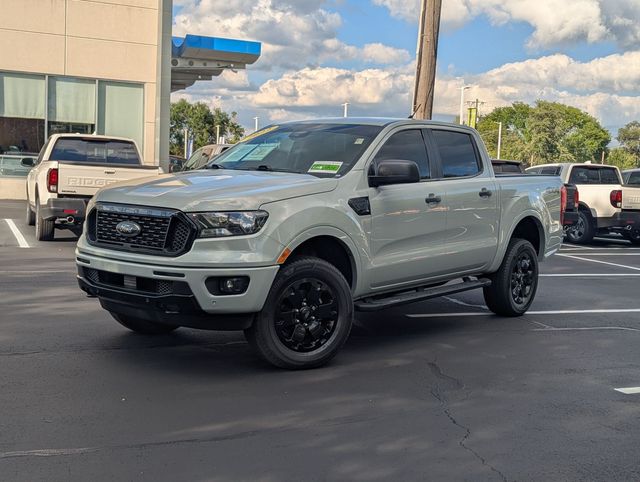Cactus Gray 2022 Ford Ranger Pickup Truck Four-Wheel Drive Automatic