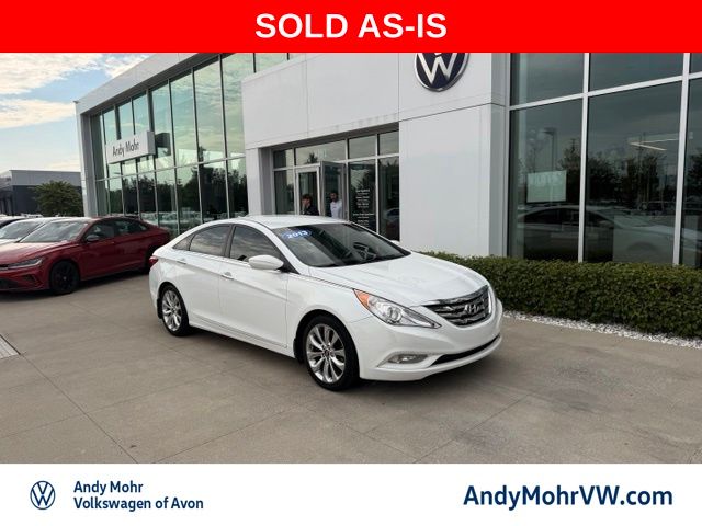 Shimmering White 2013 Hyundai Sonata Sedan Front-Wheel Drive 6-Speed Automatic