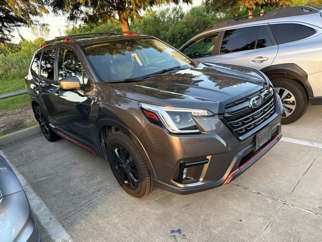 Magnetite Gray Metallic 2024 Subaru Forester SUV / Crossover All-Wheel Drive Continuously Variable Transmission