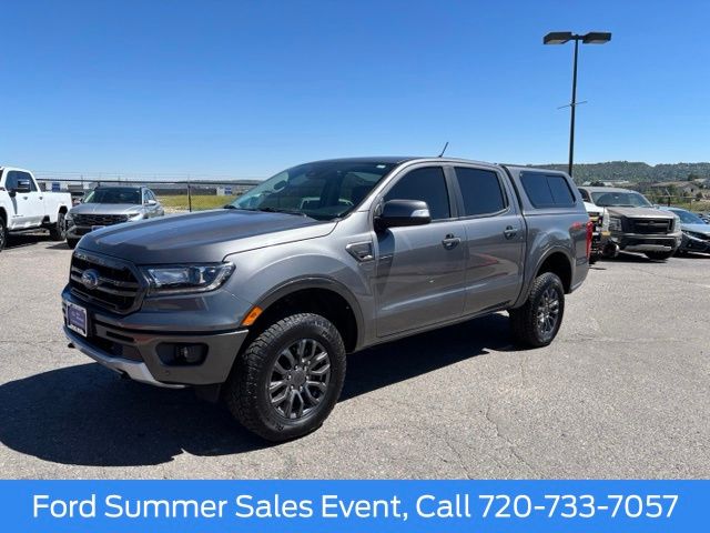 Gray Metallic 2023 Ford Ranger Pickup Truck Four-Wheel Drive Automatic