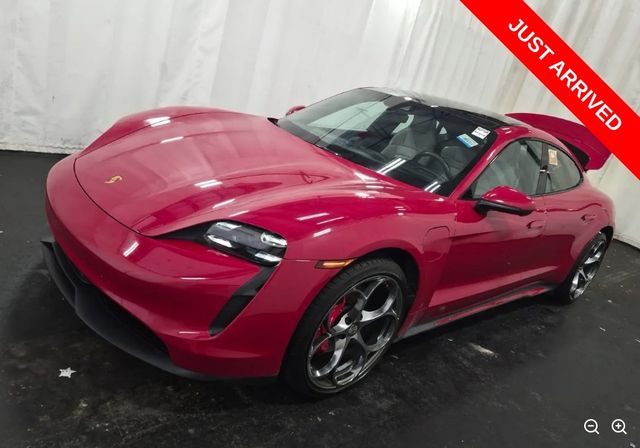 Carmine Red 2020 Porsche Taycan Sedan All-Wheel Drive 2-Speed Automatic