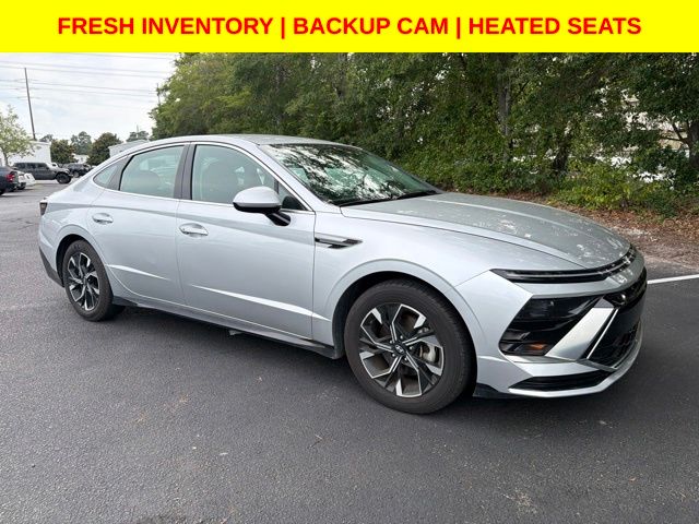 Aero Silver 2025 Hyundai Sonata Sedan Front-Wheel Drive 8-Speed Automatic