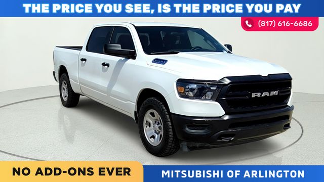 Bright White Clearcoat 2024 RAM 1500 Pickup Truck Four-Wheel Drive 8-Speed Automatic