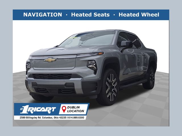 Slate Gray Metallic 2026 Chevrolet Silverado EV LT Crew Cab (Standard Range) e4WD Pickup Truck All-Wheel Drive 1-Speed Automatic