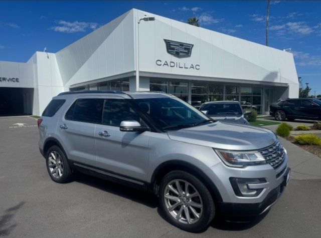 Ingot Silver 2017 Ford Explorer Limited AWD SUV / Crossover All-Wheel Drive 6-Speed Automatic