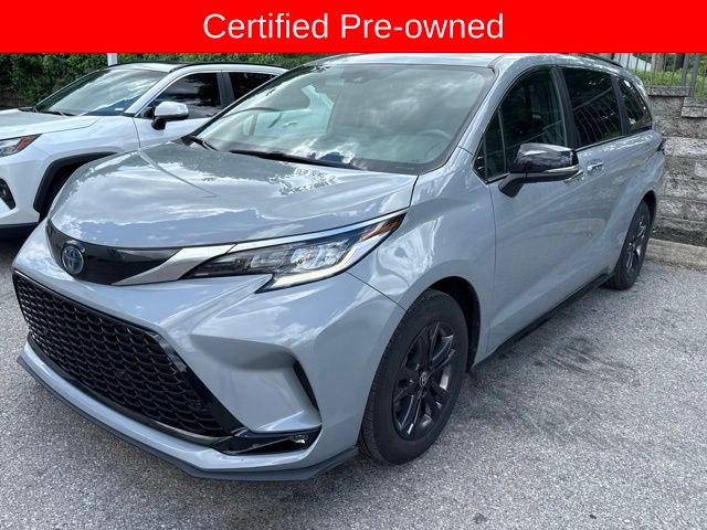 Cement 2024 Toyota Sienna Minivan All-Wheel Drive Continuously Variable Transmission