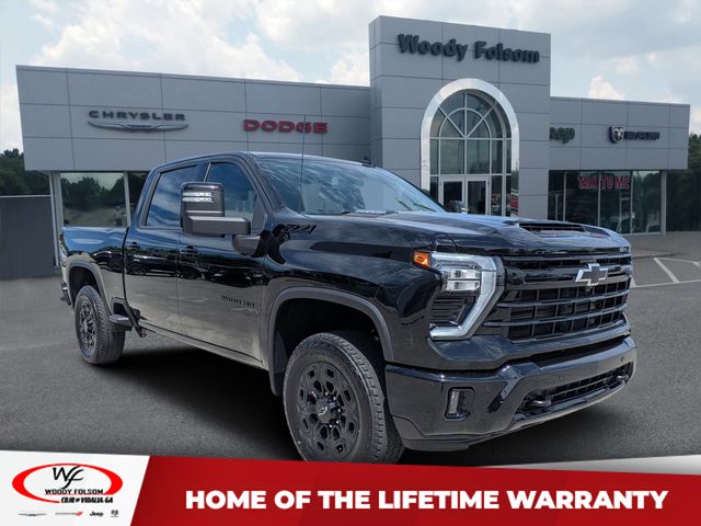 Black 2024 Chevrolet Silverado 2500HD Pickup Truck Four-Wheel Drive Automatic