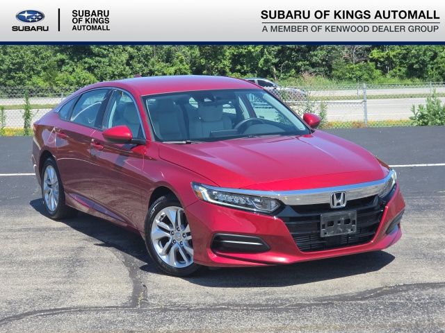 Radiant Red Metallic 2019 Honda Accord Sedan Front-Wheel Drive Continuously Variable Transmission