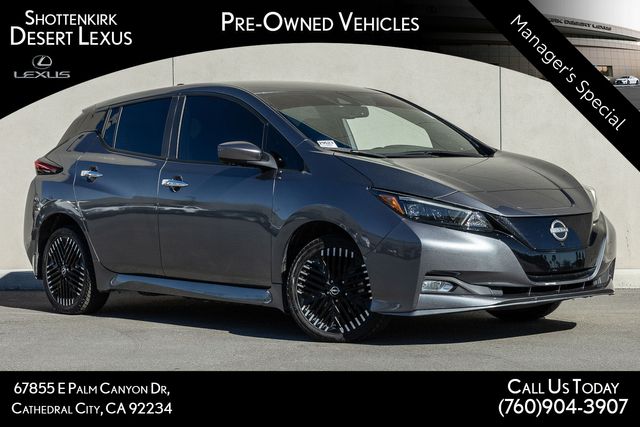 Gray (Gun Metallic) 2023 Nissan LEAF Hatchback Front-Wheel Drive Automatic