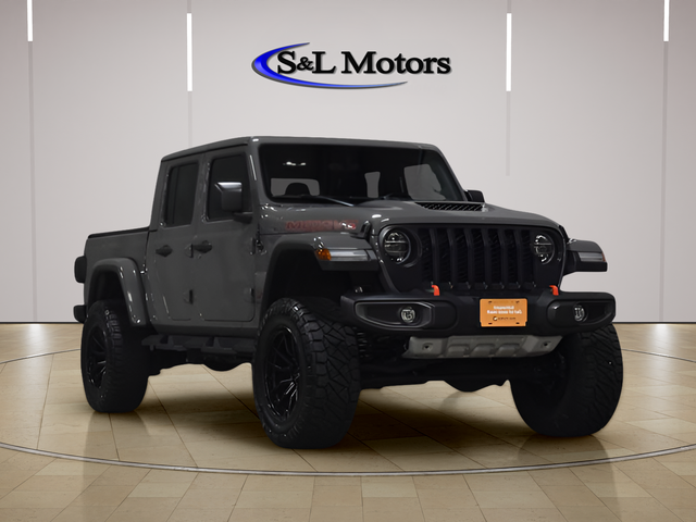 Sting-Gray Clearcoat 2021 Jeep Gladiator Mojave Crew Cab 4WD Pickup Truck Four-Wheel Drive 8-Speed Automatic